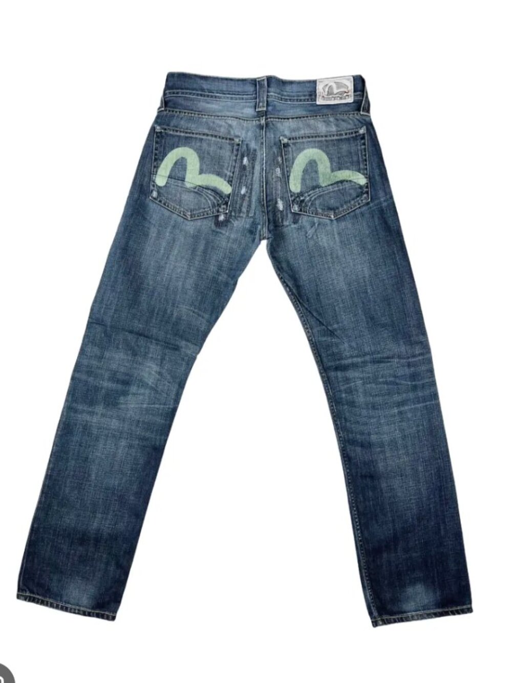 Puma Evisu TLND Men's Dark Wash Blue Denim Jeans 34/32